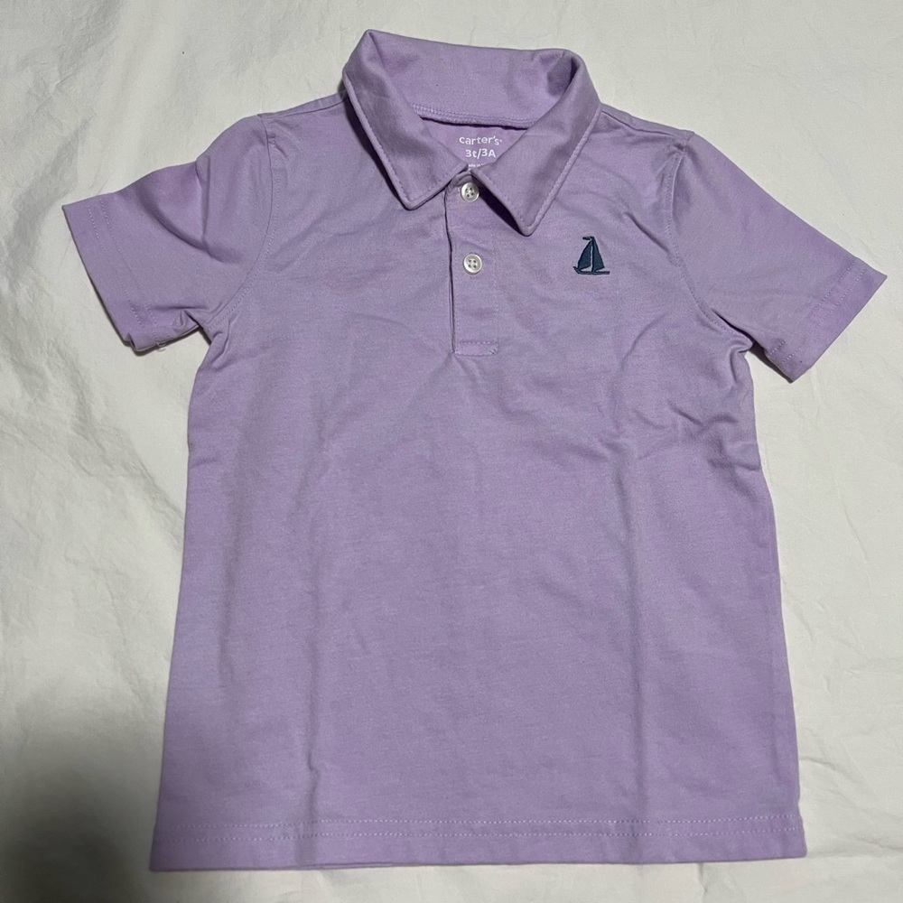 Carter's Lavender Polo Shirt for Kids